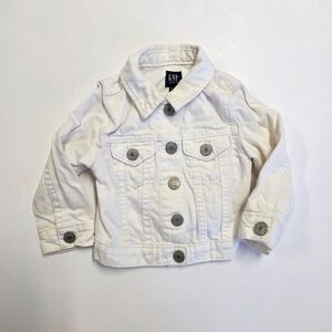 GAP Kids Cream Denim Jacket